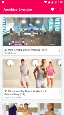 Aerobics Exercise android App screenshot 3